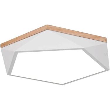 Imagem de Lustre de teto LED industrial nórdico moderno, luminária regulável para varanda de quarto, iluminação criativa e econômica