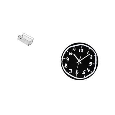 Imagem de Fenteer Relógio de Parede Minimalista Moderno em Acrílico, Ornamento, Arte Silenciosa, Relógio Decorativo para Cozinha Interna, Escritório, Sala de Jantar