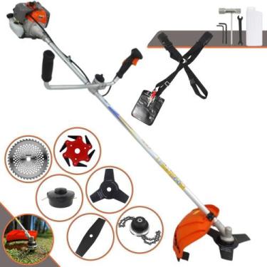 Imagem de Roçadeira À Gasolina Profissional Vulcan VR330P 33cc 1,2HP Completa Co