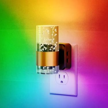 Imagem de Capa com luz noturna que muda de cor 3000K+LED RGB de 10 cores - JandC