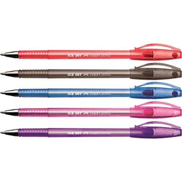 Imagem de Caneta Esferográfica, Faber-Castell, ICE/PR, Preta, pacote de 12