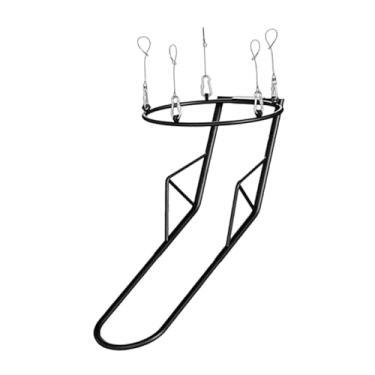 Imagem de Baoblaze Acessório de retorno de bola de basquete, equipamento multifuncional de treinamento, acessório de aro para esportes,