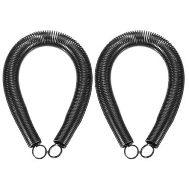 Imagem de HARFINGTON 2 peças dobrador de tubo de mola de PVC 34 mm OD 520 mm de comprimento tipo A mola de dobra de tubo para dispositivos de dobra de tubos em energia hidráulica doméstica, preto