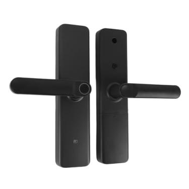 Imagem de Hyuduo Fechadura de Entrada Com Impressão Digital TECHA, Fechadura Digital Inteligente Sem Chave Com Chip AI, Sensor de Alta Sensibilidade para Portas Internas de Quarto, Inclui 2 Cartões IC e