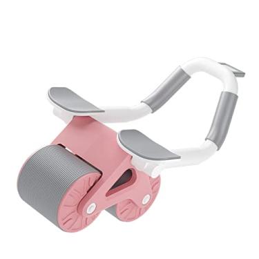 Imagem de Generic Exercitador Abdominal, Rolo de Roda Abdominal Com Design Científico Seguro e de Baixo Ruído Com Joelheira para Academia Fitness (#1)