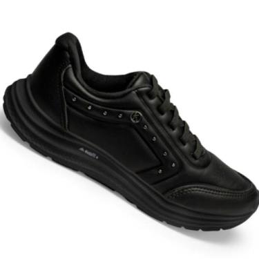 Imagem de Tenis Kolosh E0296 Feminino, Preto, Preto, 37