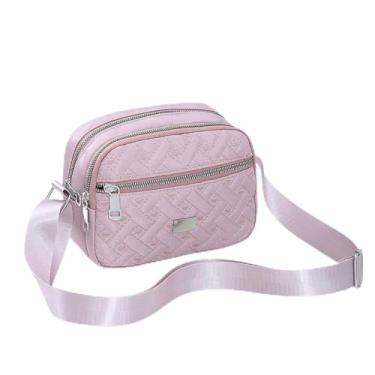 Imagem de Bolsa feminina quadrada versátil de ombro único Mommy Messenger Casual Outing Mobile Phone Bag, Multicolorido 1
