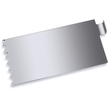 Imagem de Grade de alimentos para churrasqueira, porta de graxa traseira de aço inoxidável/protetor de tela de lutador de alimentos acessórios de grelha plana para chapa Blackstone para evitar queda de