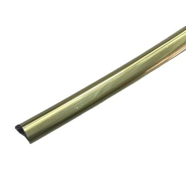 Imagem de Perfil Cantoneira de PVC 10MMX 10MM com fita 3M / barras de 3 Metros(DOURADO)