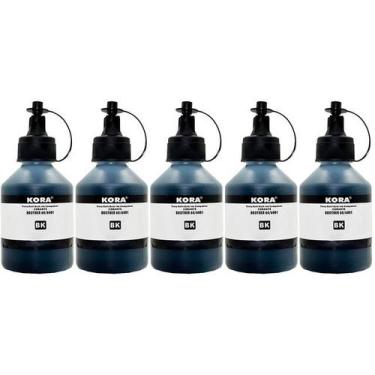 Imagem de Kit 5 Tintas Para Brother T420W T510W T520W T220 T710W T720DW MFC-T810