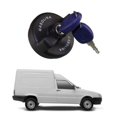 Imagem de Tampa Tanque Combustivel Vedada com Chave FIorino 2004 2005 2006 2007 2008 2009 2010 2011 2012 2013