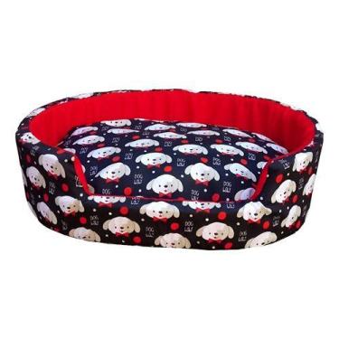 Imagem de Cama Caminha Pet Para Cachorro E Gato Com Fundo Impermeável - VL Enxov