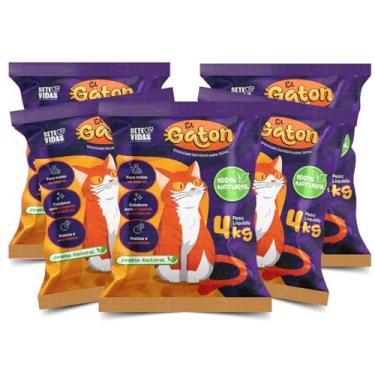 Imagem de Areia Higiênica para Gatos EL Gato Linha Primium Anti Odor 100% Natural (El Gaton - 20Kg)