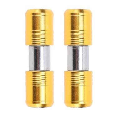 Imagem de QANYEGN 2 peças de suporte de chave de fenda de extremidade dupla, suporte de broca de cabeça dupla de liberação rápida, barra de extensão de adaptador de soquete de liberação rápida para brocas
