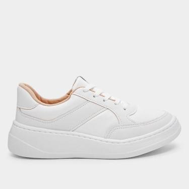 Imagem de Tênis Modare Básico 740210229632 Feminino, Branco, 34