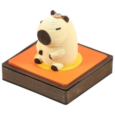 Imagem de Bloco de notas 3D, calendário artístico de 2025, bloco de notas 3D destacável, bloco de notas de arte de papel, calendário 3D criativo, faça você mesmo, escultura em papel, presente para casa