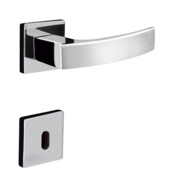 Imagem de Fechadura Interna Roseta 55cm Quadratta Curva Aliança - Aliança Metalú