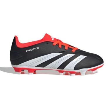 Imagem de Chuteira Adidas Predator 24 Club Campo Low Jr Preto / Vermelho 28-Masculino
