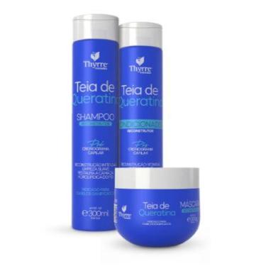 Imagem de Kit Reconstrução Teia De Queratina Thyrre Cosmetics 300ml