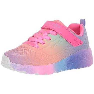 Imagem de Skechers Tênis feminino Street Uno Lite - Bright Hearts, Multi, 30 BR