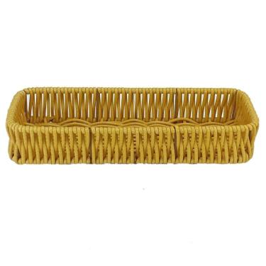 Imagem de Bandeja Tramada Retangular Tipo Vime 23X8Cm 6984