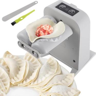 Imagem de Molde elétrico doméstico para prensa de bolinhos com escova e colher, máquina recarregável, ferramenta automática para fazer bolinhos
