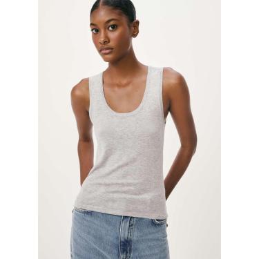 Imagem de Regata Feminina Slim Decote U Em Tricô De Viscose-Feminino