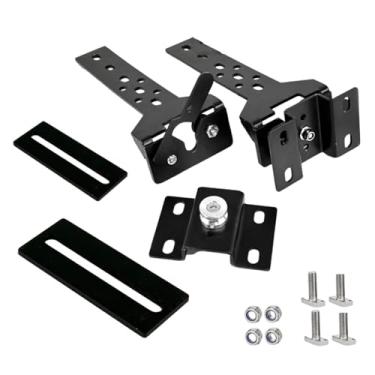 Imagem de harayaa Conjunto de 2 peças de suportes de montagem para toldo lateral de carro, braçadeiras de fixação, acessórios de montagem de tenda de liberação rápida, Style B