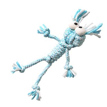 Imagem de Brinquedo de corda para cães | Calmante fofo indestrutível | Brinquedo de corda para cães mastigadores | para raças pequenas, médias grandes, ambientes internos, externos, sala de estar, varanda