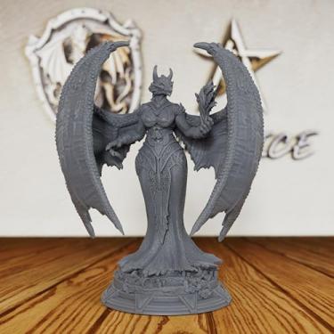 Imagem de Dungeons and Dragons Dragon Warlock Miniature - Unpainted DND Minis, Tabletop RPG Game Figurine, Perfect RPG Gift for Role Playing Gamers & Draconic Lore Enthusiasts- AS468