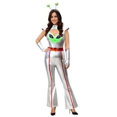 Imagem de Body Alien Invasion Traje de Halloween Feminino (Grande)