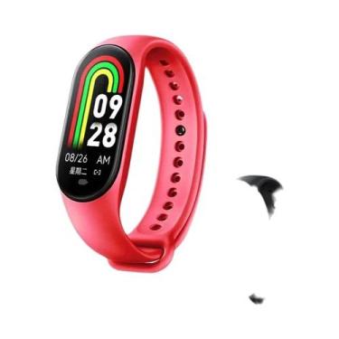 Imagem de Pulseira Inteligente De Fitness Monitor De Frequência Cardíaca Pressão