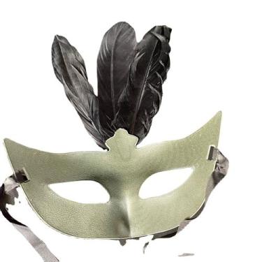 Imagem de Máscara de cosplay Máscara de Natal Masquerade Dress Up Máscara Veni -