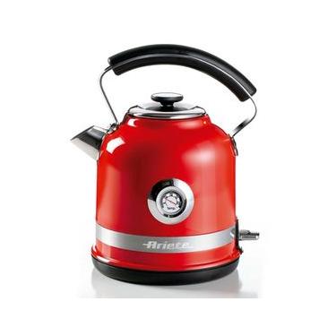 Imagem de Chaleira elétrica Ariete 2854 Moderna desligamento automático vermelha 1,7 litro 1850w 220v