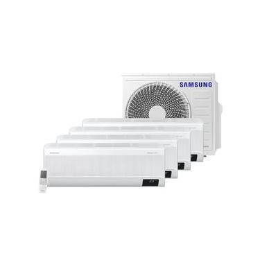 Imagem de Ar Condicionado Multi Split Samsung Hi Wall Wind Free 4x9000 BTU/h Quente e Frio AJ080AXJ4KH/AZ – 220 Volts 220