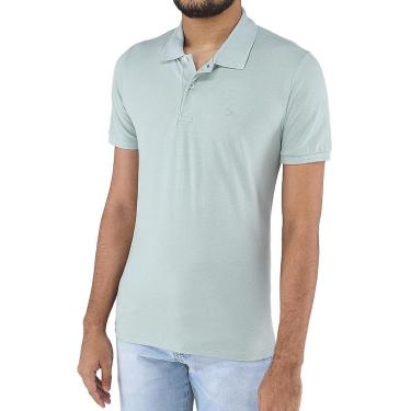 Imagem de Camisa Polo Manga Curta Masculina 007490001 Slim Ogochi Verde-Masculino