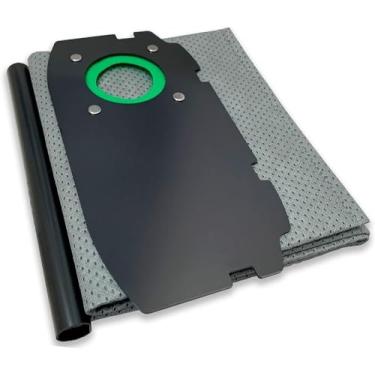 Imagem de A1MATE Saco de filtro reutilizável – Saco de vácuo de substituição para coletor de poeira móvel Tecido de quatro camadas para desempenho eficaz e durabilidade – Compatível com FESTOOL CT MIDI/MINI-1