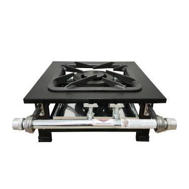 Imagem de Fogão de Mesa 1 Boca Dupla Baixa Pressão Linha Gold Cefaz CFZGM-114