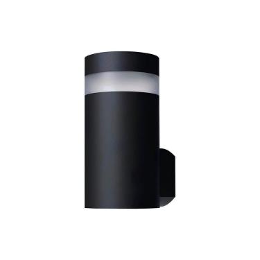 Imagem de Arandela Externa Facho Friso Led Luz Quente Preto Bivolt 9W