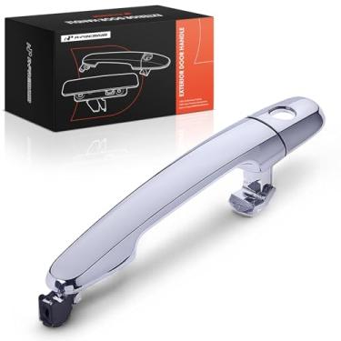 Imagem de A-Premium Maçaneta externa dianteira esquerda do lado do motorista com fechadura compatível com Toyota Camry, RAV4, Corolla, Prius, Highlander, Matrix, Yaris, Solara & Scion tC, xB, xD, xA e Pontiac