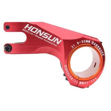 Imagem de Cubo de Bicicleta Ultraleve CNC 3D Forjado Liga 6061 Estrada -17 Graus Guidão XC Acessórios para