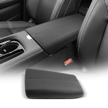 Imagem de CDEFG Capa para console central Nissan Murano 2025 2026 para caixa de apoio de braço para acessórios Murano (SV, SL, Platinum) Protetor de descanso de braço para console
