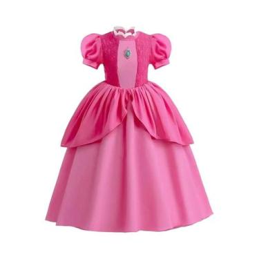 Imagem de Fantasia De Princesa Elsa Anna Rainha Da Neve Frozen Jasmine Para Meni