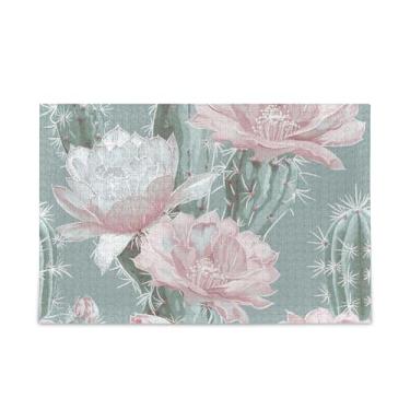 Imagem de WELLDAY Quebra-cabeça flores de cacto 1000 peças grande jogo de arte para adultos adolescentes