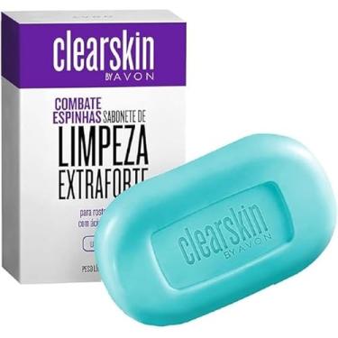Imagem de Clearskin Sabonete de Limpeza Extraforte Com Ácido Salicílico 70g Avon