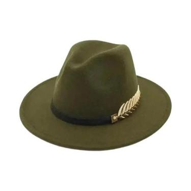 Imagem de Chapéus Jazz De Lã Com Aba Larga Para Casais, Estilo Vintage Britânico