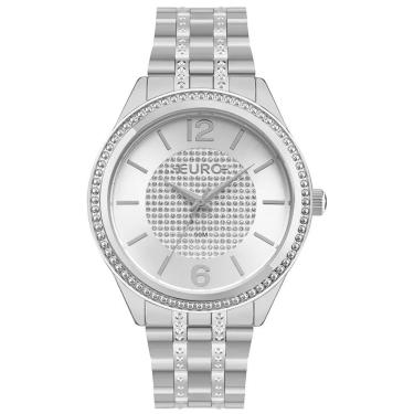 Imagem de Relógio Euro Feminino Glitz Prata - EU2035YWZ/4K