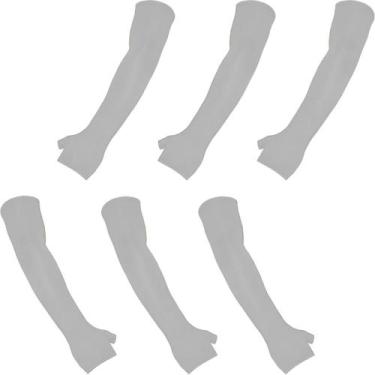 Imagem de Kit 3 pares de manguitos com proteção UV50+ com dedo (par) - EX311, Br