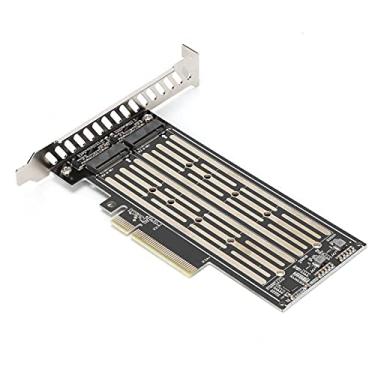 Imagem de aqxreight Placa de Transferência MKey NVMe M.2 para PCIe X8 Adaptador SSD de Armazenamento de Grande Capacidade de Dois Dígitos Cartão Computador O Cartão Não Determinado Interface Armazenamento Em