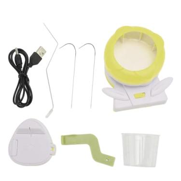 Imagem de Cuofyunl máquina de miçangas elétrica automática girador de contas diy ferramenta de amarração para pulseira colar fabricação de joias (Verde)